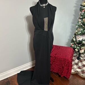 Katie May Elegant Black Maxi Dress